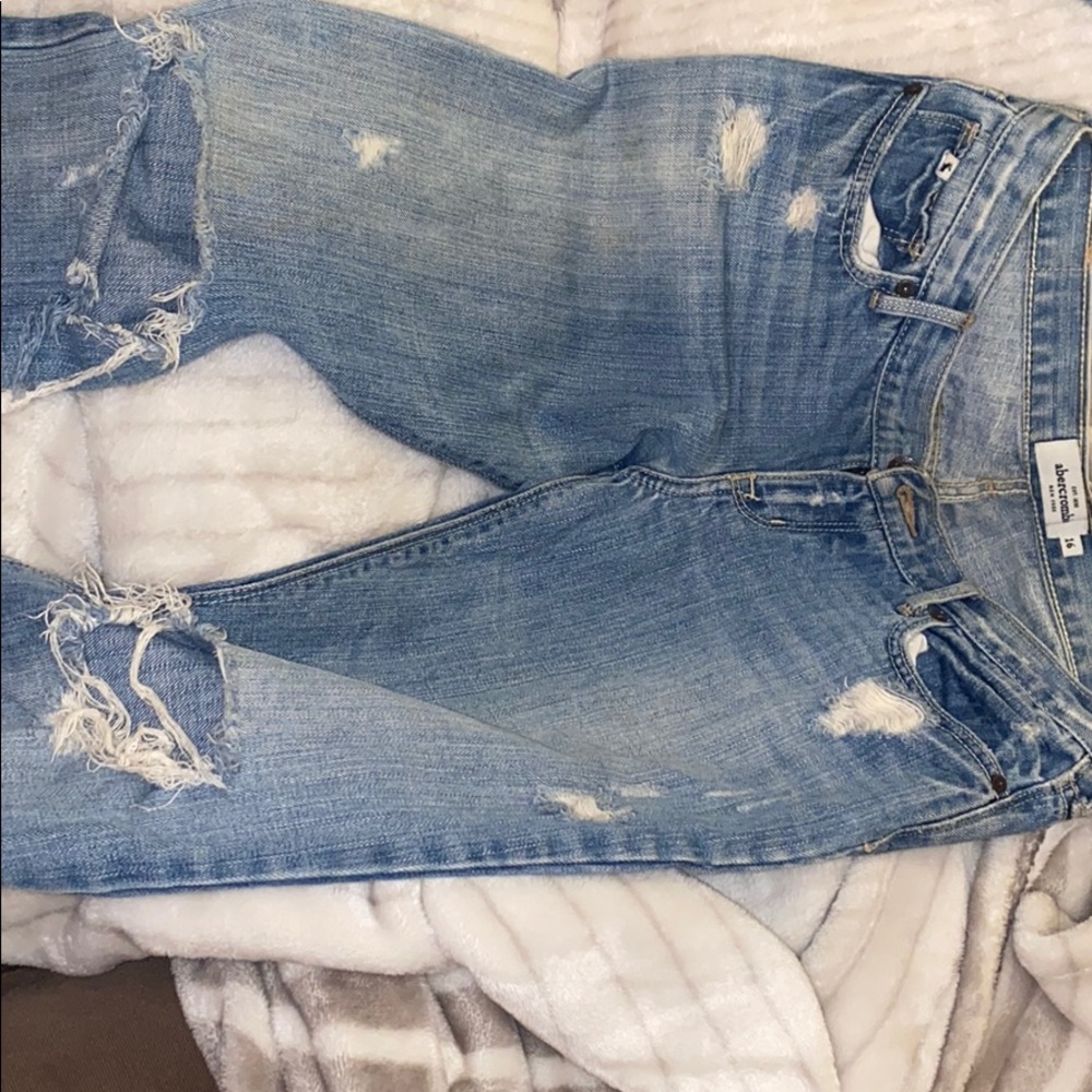 Abercrombie and fitch jeans !!! Size 16 in kids